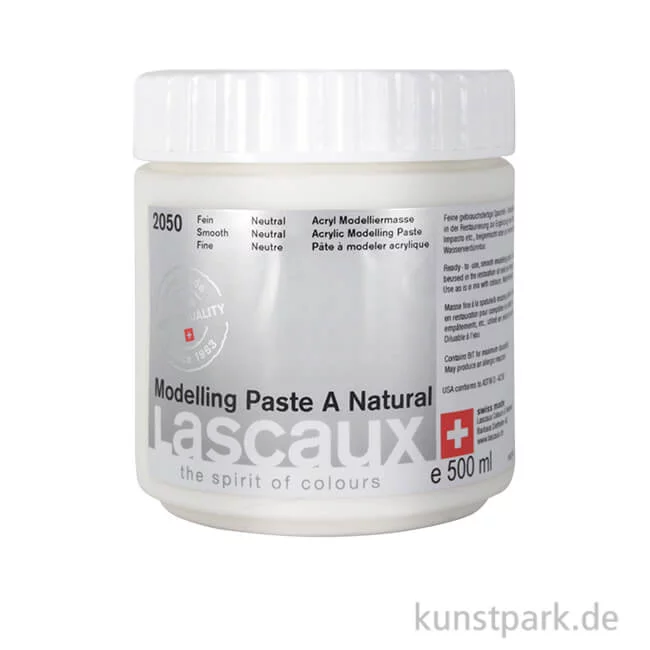 Artikelbild 1 des Artikels “Lascaux Modelling Paste A Natural - feinkörnig 500 ml“