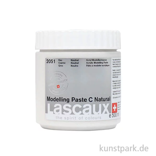 Artikelbild 1 des Artikels “Lascaux Modelling Paste C Natural - extra rau 500 ml“