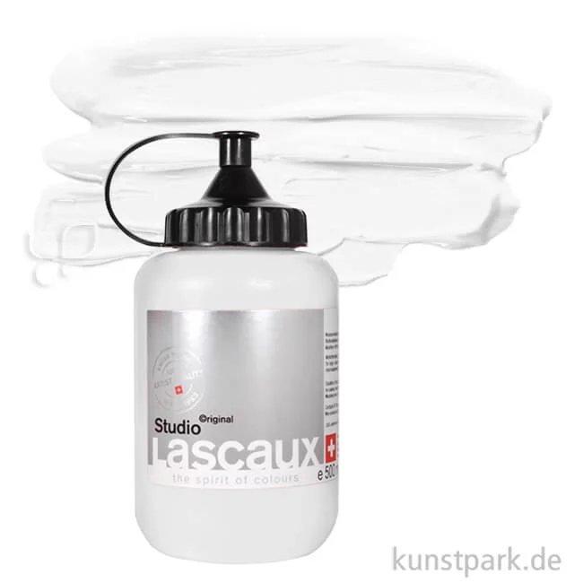 Artikelbild 1 des Artikels “Lascaux STUDIO Acrylfarben 500 ml Flasche | 982 Titanweiss“