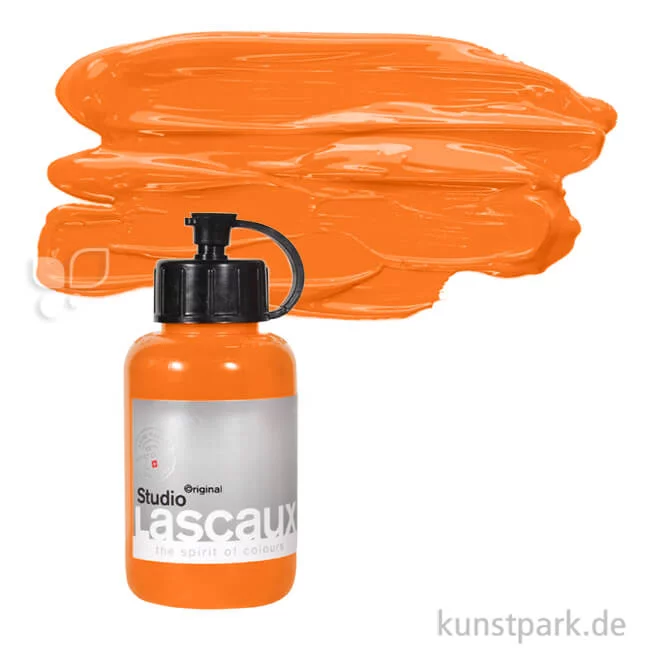 Artikelbild 1 des Artikels “Lascaux STUDIO Acrylfarben 85 ml Flasche | 921 Permanent Orange“
