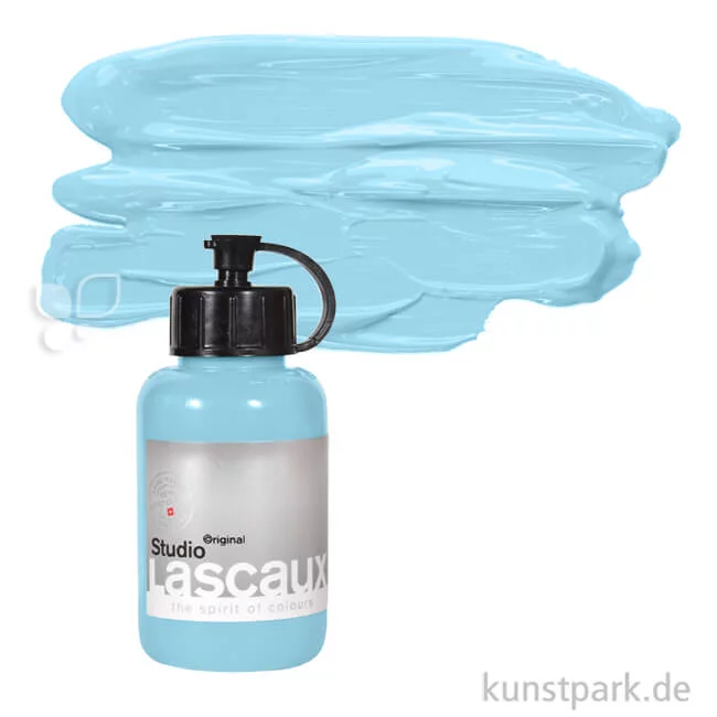 Artikelbild 1 des Artikels “Lascaux STUDIO Acrylfarben 85 ml Flasche | 948 Türkisblau hell“
