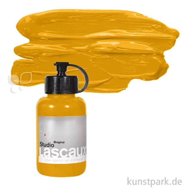 Artikelbild 1 des Artikels “Lascaux STUDIO Acrylfarben 85 ml Flasche | 962 Gold Ocker“