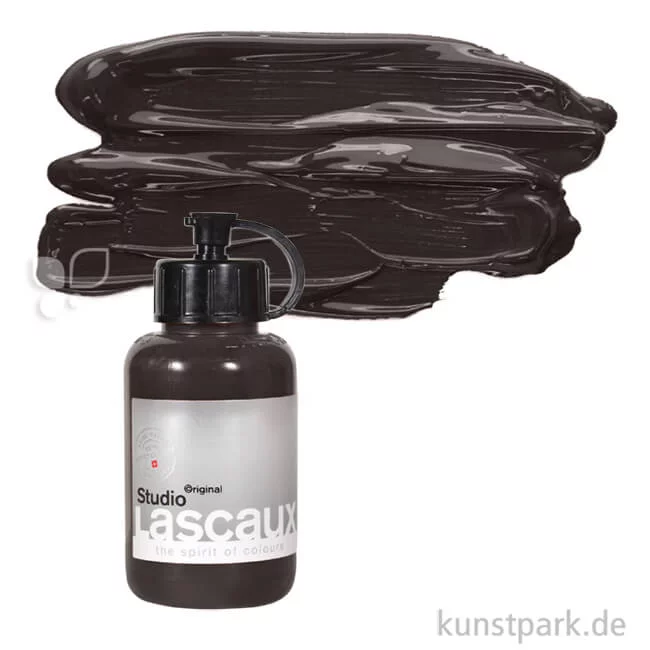 Artikelbild 1 des Artikels “Lascaux STUDIO Acrylfarben 85 ml Flasche | 972 Oxidschwarz“