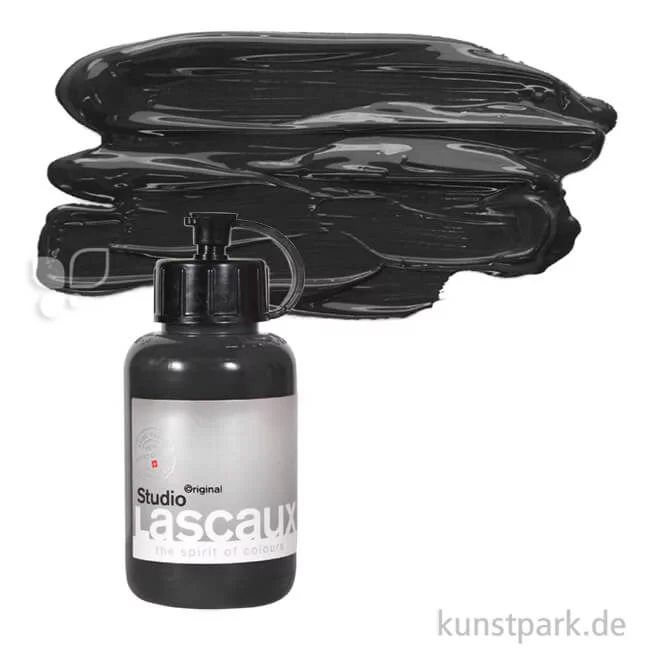 Artikelbild 1 des Artikels “Lascaux STUDIO Acrylfarben 85 ml Flasche | 973 Carbonschwarz“