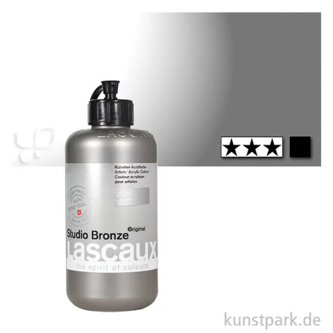 Artikelbild 1 des Artikels “Lascaux STUDIO Bronzefarben 250 ml Flasche | 995 Aluminium“