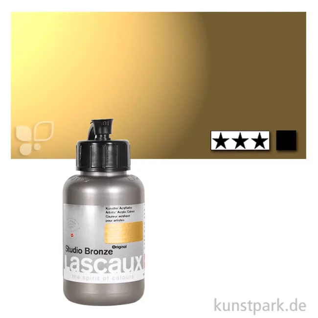 Artikelbild 1 des Artikels “Lascaux STUDIO Bronzefarben 85 ml Flasche | 991 Bleichgold“