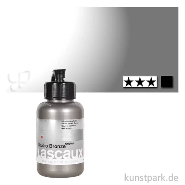 Artikelbild 1 des Artikels “Lascaux STUDIO Bronzefarben 85 ml Flasche | 995 Aluminium“