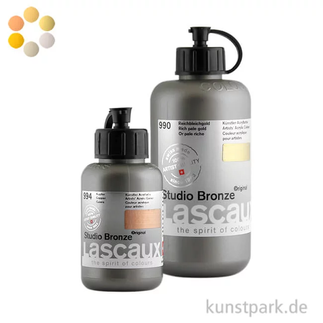 Artikelbild 1 des Artikels “Lascaux STUDIO Bronzefarben “