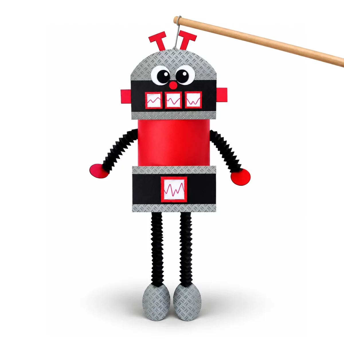 Artikelbild 1 des Artikels “Laternen Bastelset - Roboter mit umfangreichem Zubehör “