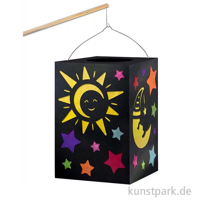Artikelbild 1 des Artikels “Laternen Bastelset - Sonne, Mond & Sterne “