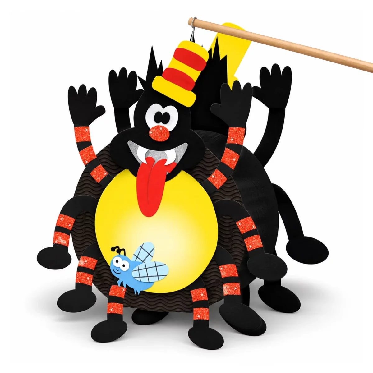 Artikelbild 1 des Artikels “Laternen Bastelset - Spinne mit umfangreichem Zubehör “