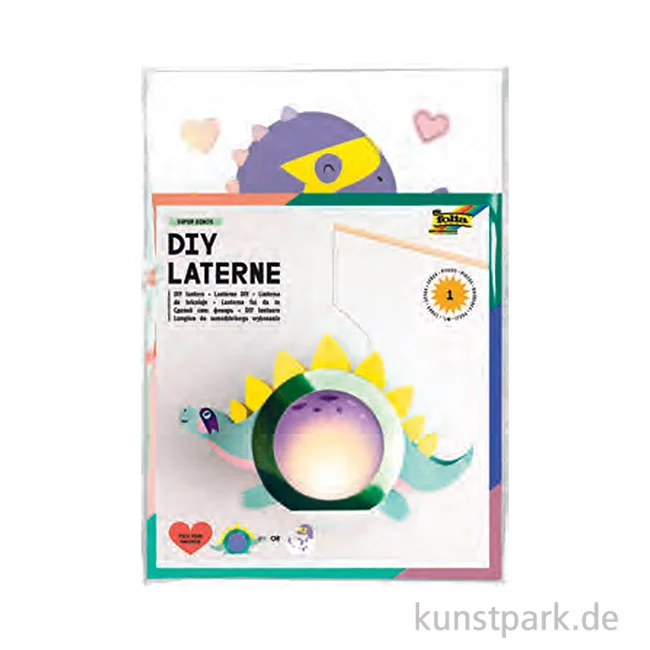 Artikelbild 1 des Artikels “Laternen Bastelset - Super Dinos “