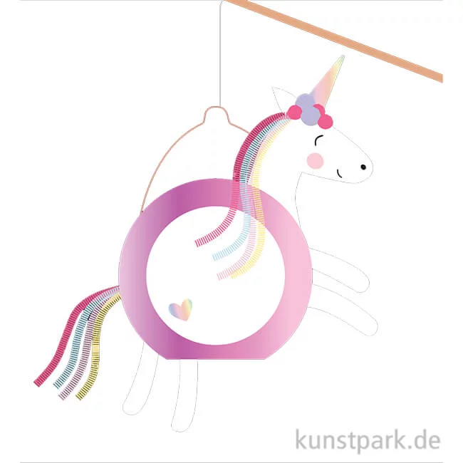 Artikelbild 1 des Artikels “Laternen Bastelset - Sweet Rainbow, Einhorn “