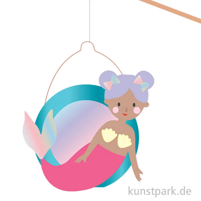 Artikelbild 1 des Artikels “Laternen Bastelset - Underwater Dreams, Meerjungfrau “