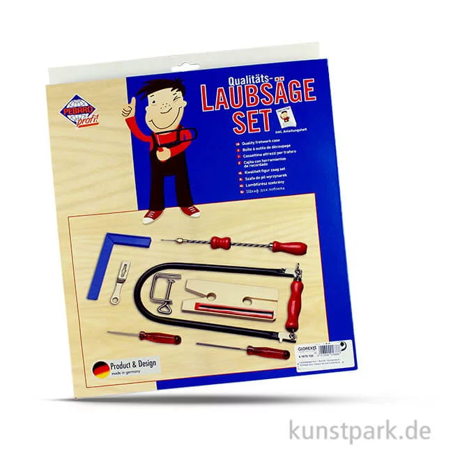 Artikelbild 1 des Artikels “Laubsäge Set mit viel Zubehör, 9-teilig “