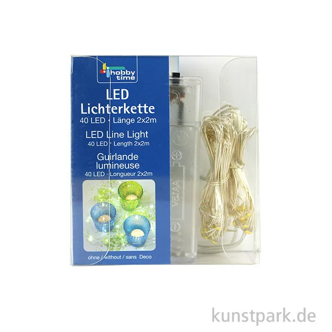 Artikelbild 1 des Artikels “LED-Lichterkette mit 40 Lampen, 4 Meter “
