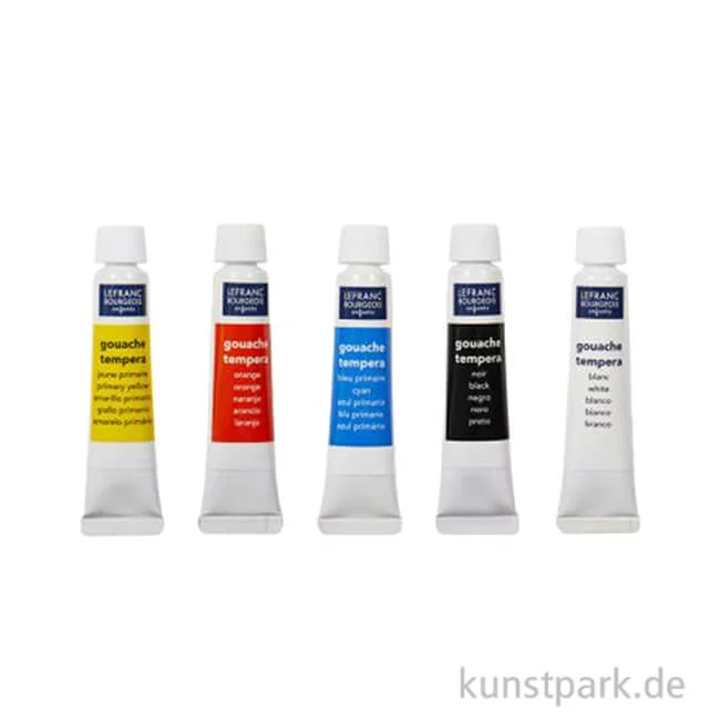 Artikelbild 1 des Artikels “Lefranc & Bourgeois Gouachefarben Set, 5 x 10 ml Tuben “