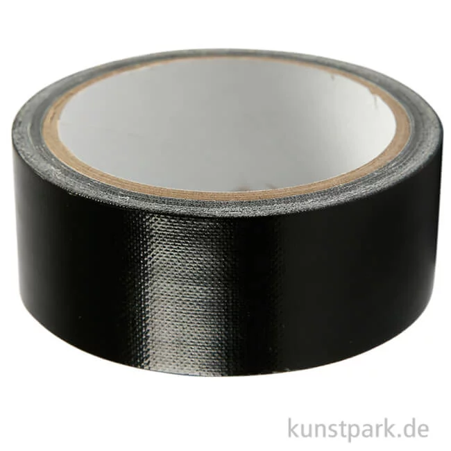 Artikelbild 1 des Artikels “Gewebeklebeband mit guter Handreißbarkeit - Schwarz, Länge 25 m 38 mm“