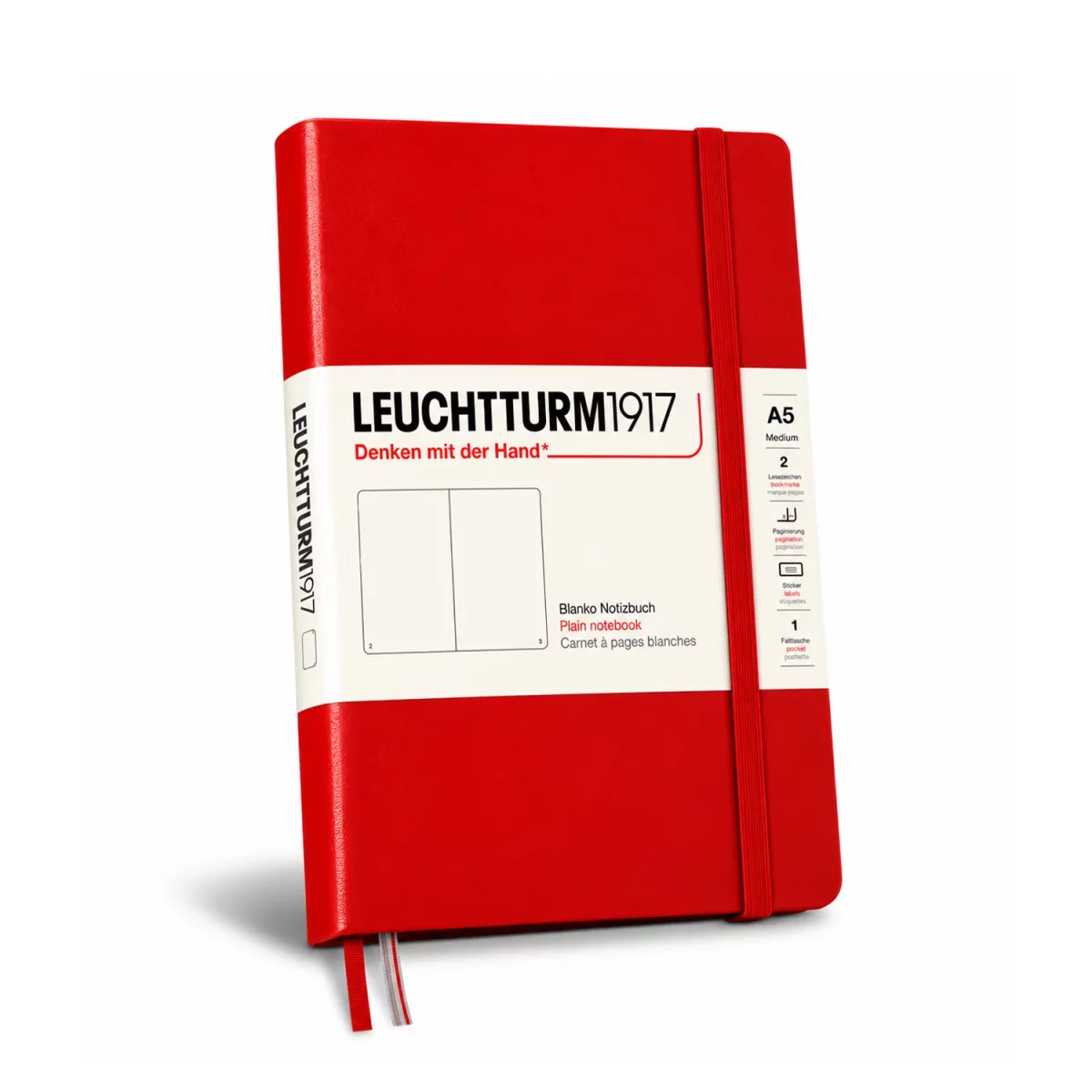 Artikelbild 1 des Artikels “Leuchtturm Notizbuch Hardcover - Cherry, DIN A5, Blanko “