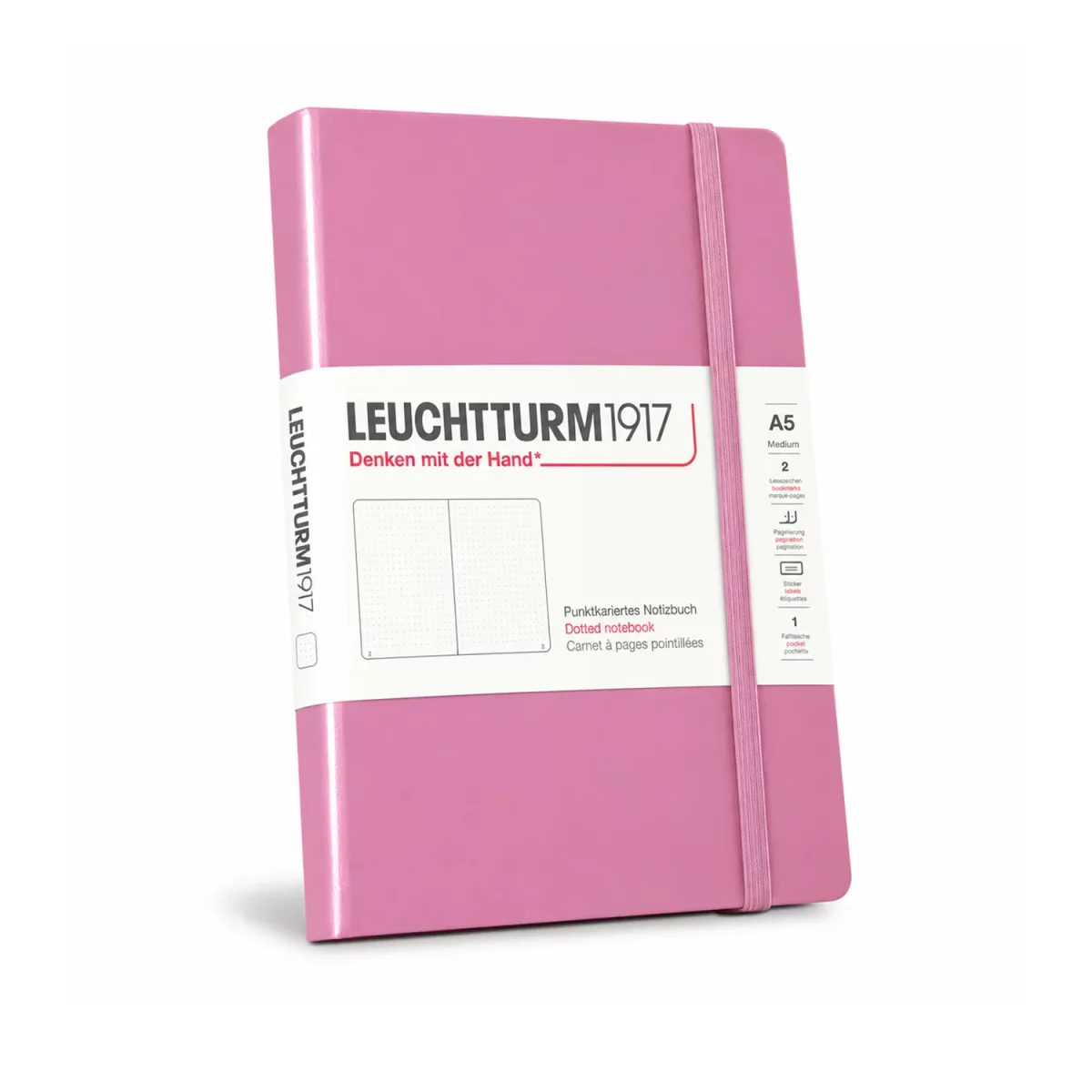 Artikelbild 1 des Artikels “Leuchtturm Notizbuch Hardcover - Dusty Rose, DIN A5, Dotted “