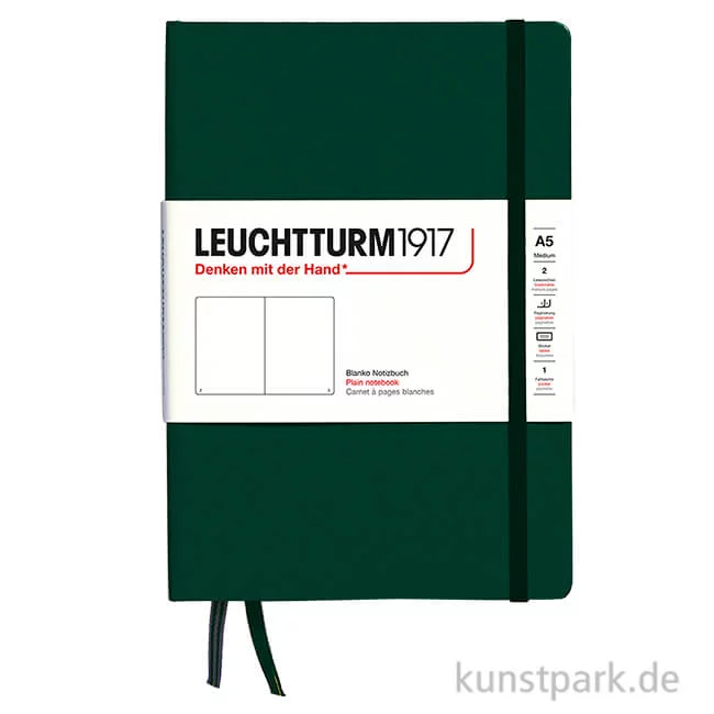 Artikelbild 1 des Artikels “Leuchtturm Notizbuch Hardcover - Forest Green, DIN A5, Blanko “