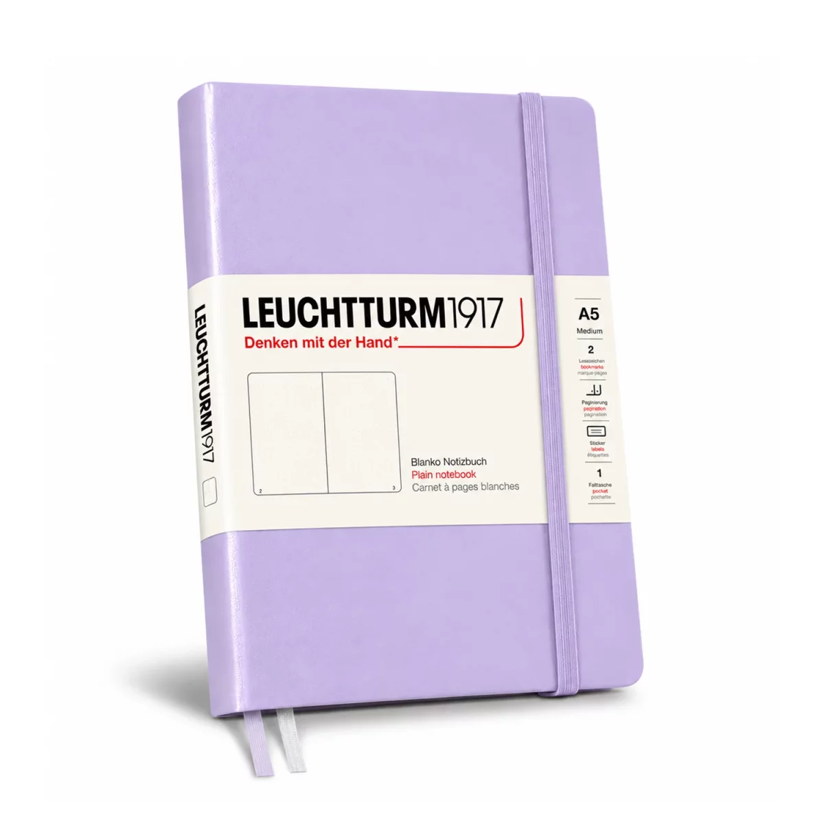 Artikelbild 1 des Artikels “Leuchtturm Notizbuch Hardcover - Lilac, DIN A5, Blanko “
