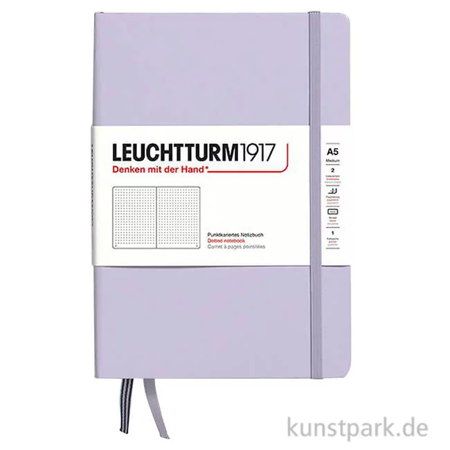 Artikelbild 1 des Artikels “Leuchtturm Notizbuch Hardcover - Lilac, DIN A5, Dotted “
