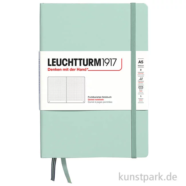 Artikelbild 1 des Artikels “Leuchtturm Notizbuch Hardcover - Mint Green, DIN A5, Dotted “