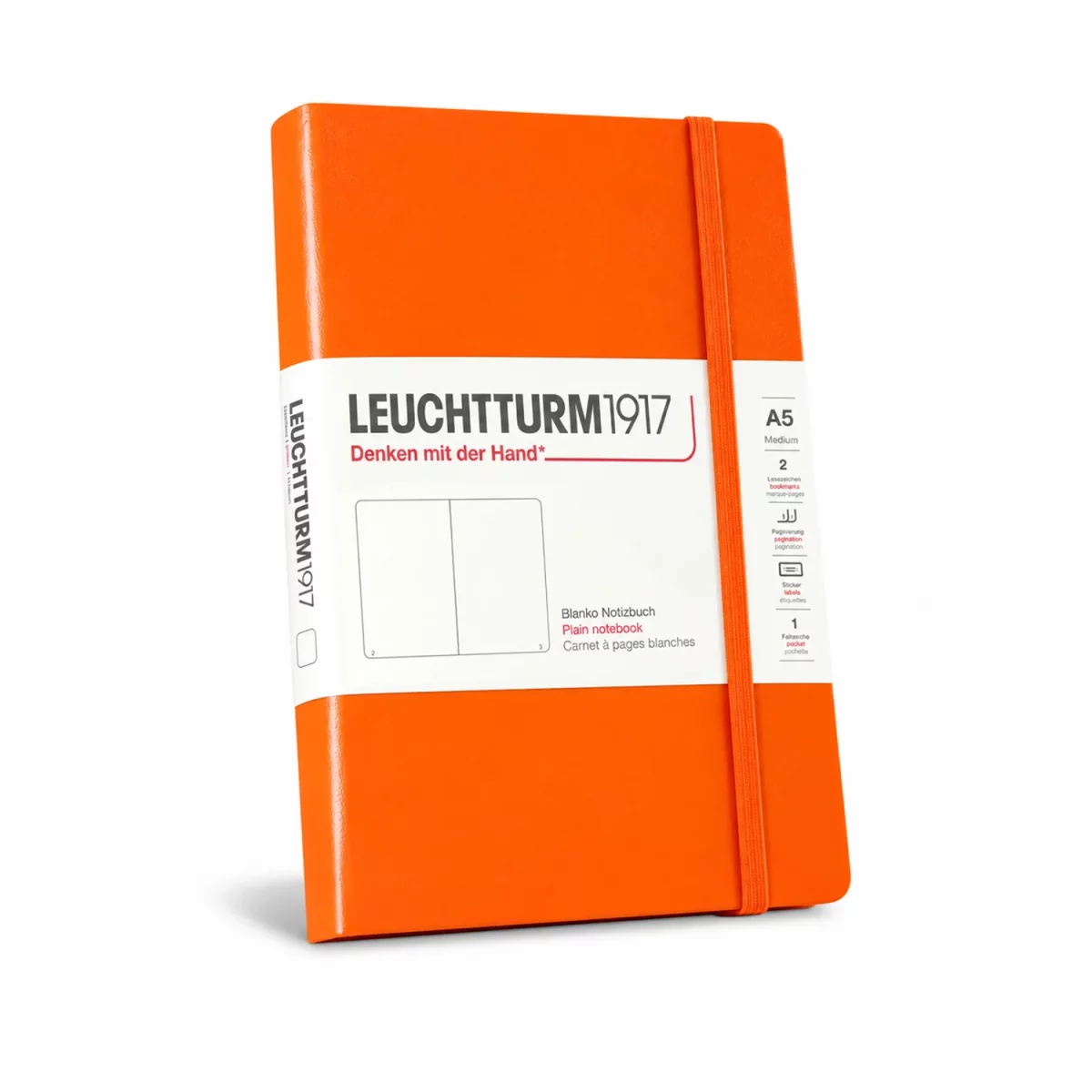 Artikelbild 1 des Artikels “Leuchtturm Notizbuch Hardcover - Pumpkin, DIN A5, Blanko “