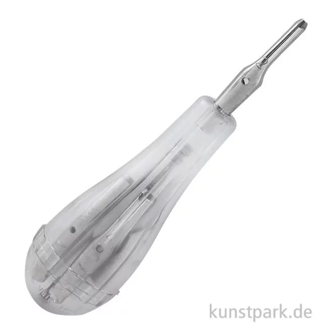 Artikelbild 1 des Artikels “Linolschnitzwerkzeug, 5 Messer integriert im Kunststoffgriff “
