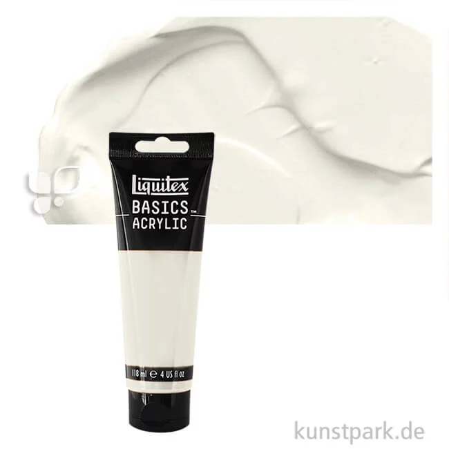 Artikelbild 1 des Artikels “Liquitex BASIC Acrylfarben 118 ml Tube | 238 Irisierendes Weiss“
