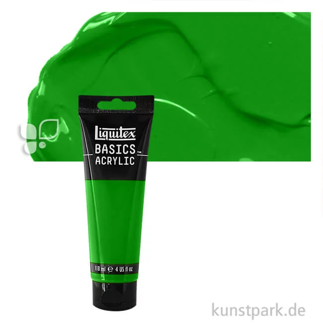 Artikelbild 1 des Artikels “Liquitex BASIC Acrylfarben 118 ml Tube | 312 Hellgrün permanent“