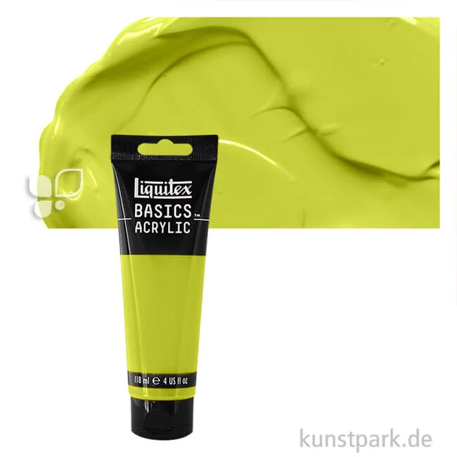Artikelbild 1 des Artikels “Liquitex BASIC Acrylfarben 118 ml Tube | 840 Gelbgrün Brillant“