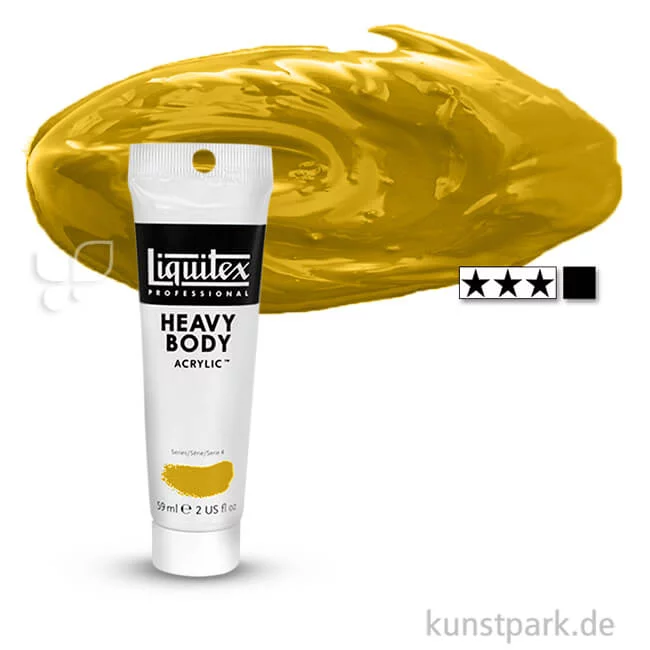 Artikelbild 1 des Artikels “Liquitex HEAVY BODY Acrylfarben 59 ml Tube | 235 Irisierendes Sattes Gold“