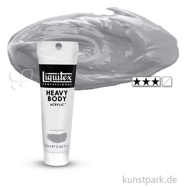 Artikelbild 1 des Artikels “Liquitex HEAVY BODY Acrylfarben 59 ml Tube | 236 Irisierendes Helles Silber“
