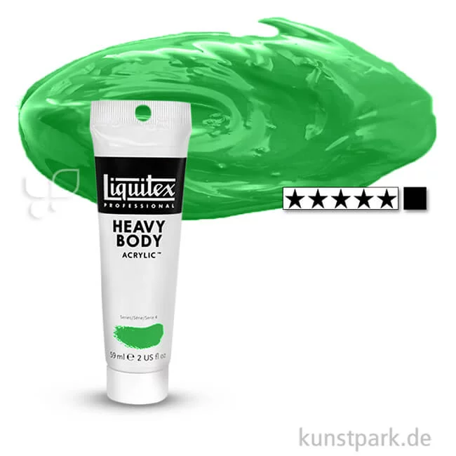Artikelbild 1 des Artikels “Liquitex HEAVY BODY Acrylfarben 59 ml Tube | 650 Smaragdgrün hell“