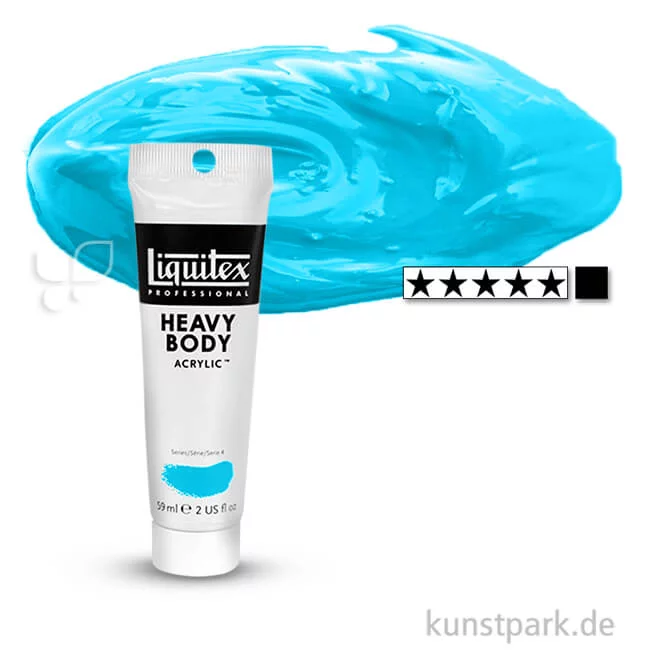 Artikelbild 1 des Artikels “Liquitex HEAVY BODY Acrylfarben 59 ml Tube | 770 Hellblau Permanent“
