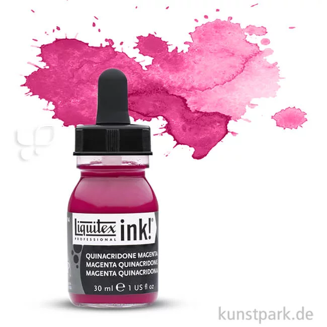 Artikelbild 1 des Artikels “Liquitex Professional ACRYLIC INK 30 ml Einzelfarbe | Quinacridone Magenta“