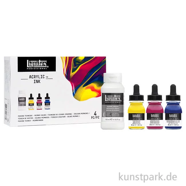Artikelbild 1 des Artikels “Liquitex Professional ACRYLIC INK Technik Set mit 3 Primärfarben 30 ml “