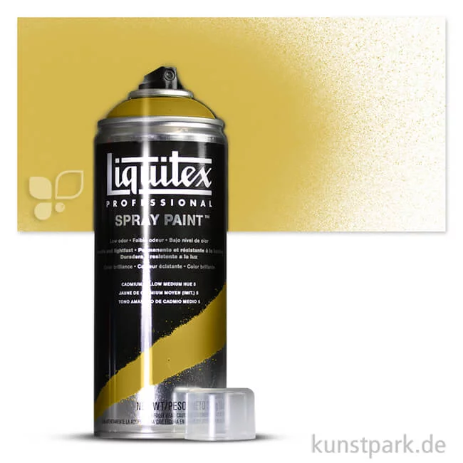 Artikelbild 1 des Artikels “Liquitex Spray Paint - Farbspray 400 ml Einzelfarbe | 0601 Neapelgelb“