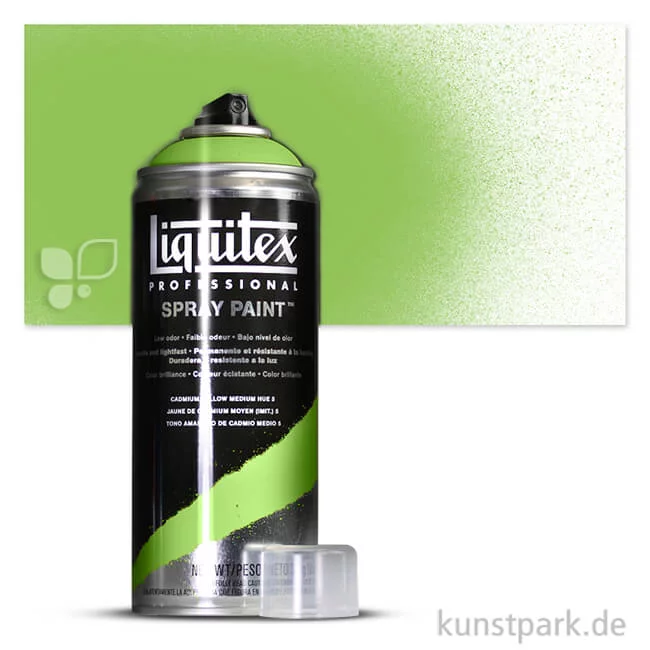 Artikelbild 1 des Artikels “Liquitex Spray Paint - Farbspray 400 ml Einzelfarbe | 0840 Gelbgrün brillant“