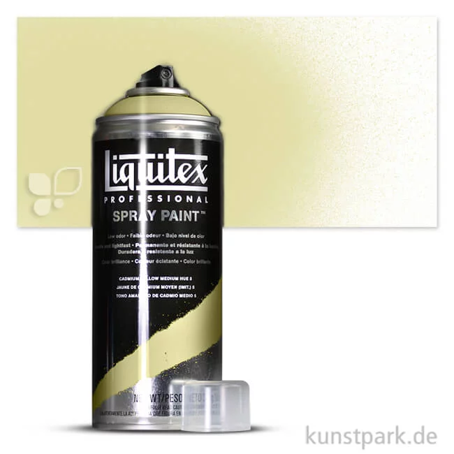 Artikelbild 1 des Artikels “Liquitex Spray Paint - Farbspray 400 ml Einzelfarbe | 6159 Kadmiumgelb Hell 6“