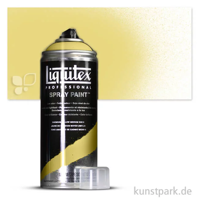 Artikelbild 1 des Artikels “Liquitex Spray Paint - Farbspray 400 ml Einzelfarbe | 6163 Kadmiumgelb Dunkel 6“