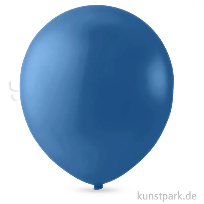 Artikelbild 1 des Artikels “Luftballons rund, Größe 23 cm 10 Stk. | Dunkelblau“