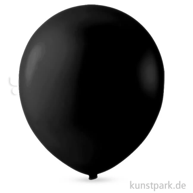 Artikelbild 1 des Artikels “Luftballons rund, Größe 23 cm 10 Stk. | Schwarz“