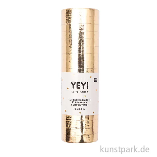 Artikelbild 1 des Artikels “Luftschlangen - Gold “