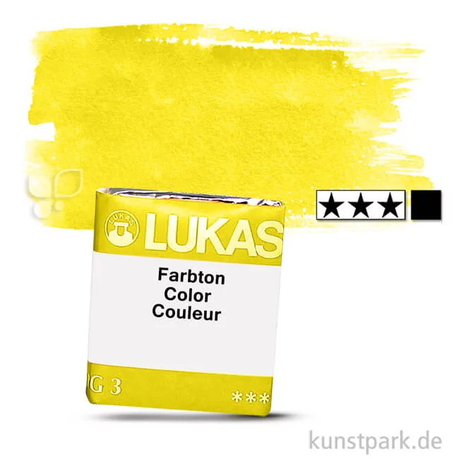 Artikelbild 1 des Artikels “Lukas 1862 Aquarellfarben 1/2 Napf | 1026 Kadmiumgelb hell“