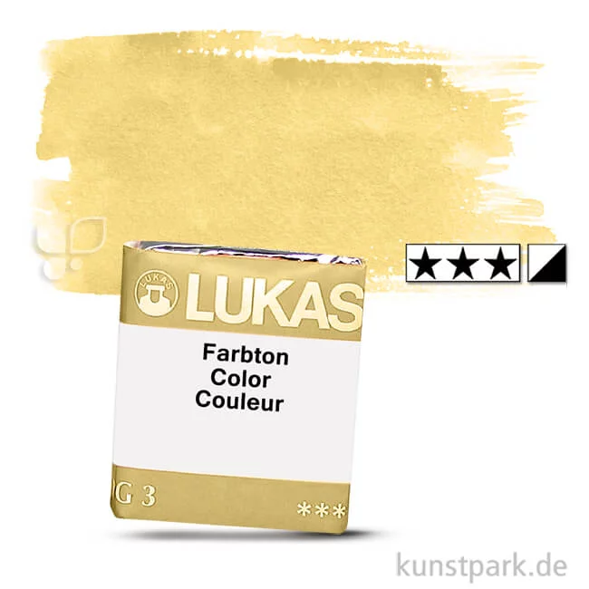 Artikelbild 1 des Artikels “Lukas 1862 Aquarellfarben 1/2 Napf | 1034 Neapelgelb“