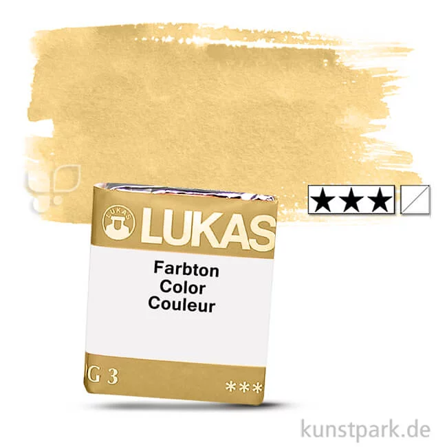Artikelbild 1 des Artikels “Lukas 1862 Aquarellfarben 1/2 Napf | 1039 Terra di Siena natur“