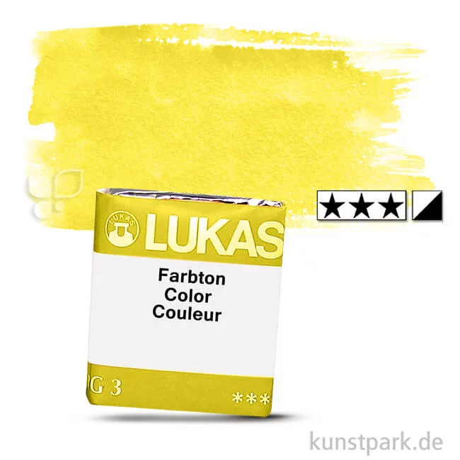 Artikelbild 1 des Artikels “Lukas 1862 Aquarellfarben 1/2 Napf | 1044 Kadmiumgelb Zitron“